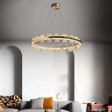 将图片加载到图库查看器,Art Nordic atmosphere & full copper marble lamp