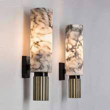 将图片加载到图库查看器,Art Luxury & Natural Marble Wall Lamp
