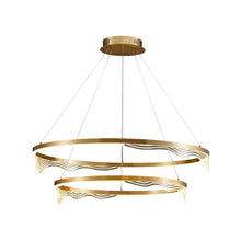 将图片加载到图库查看器，Art &amp; Luxury Round Rings Lamp
