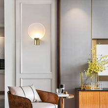 将图片加载到图库查看器，Art Nordic Copper &amp; Gold Wall Lamp
